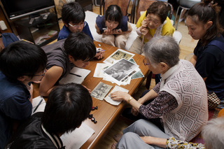 高齢者施設での聞き取りワークショップ（西和賀町）